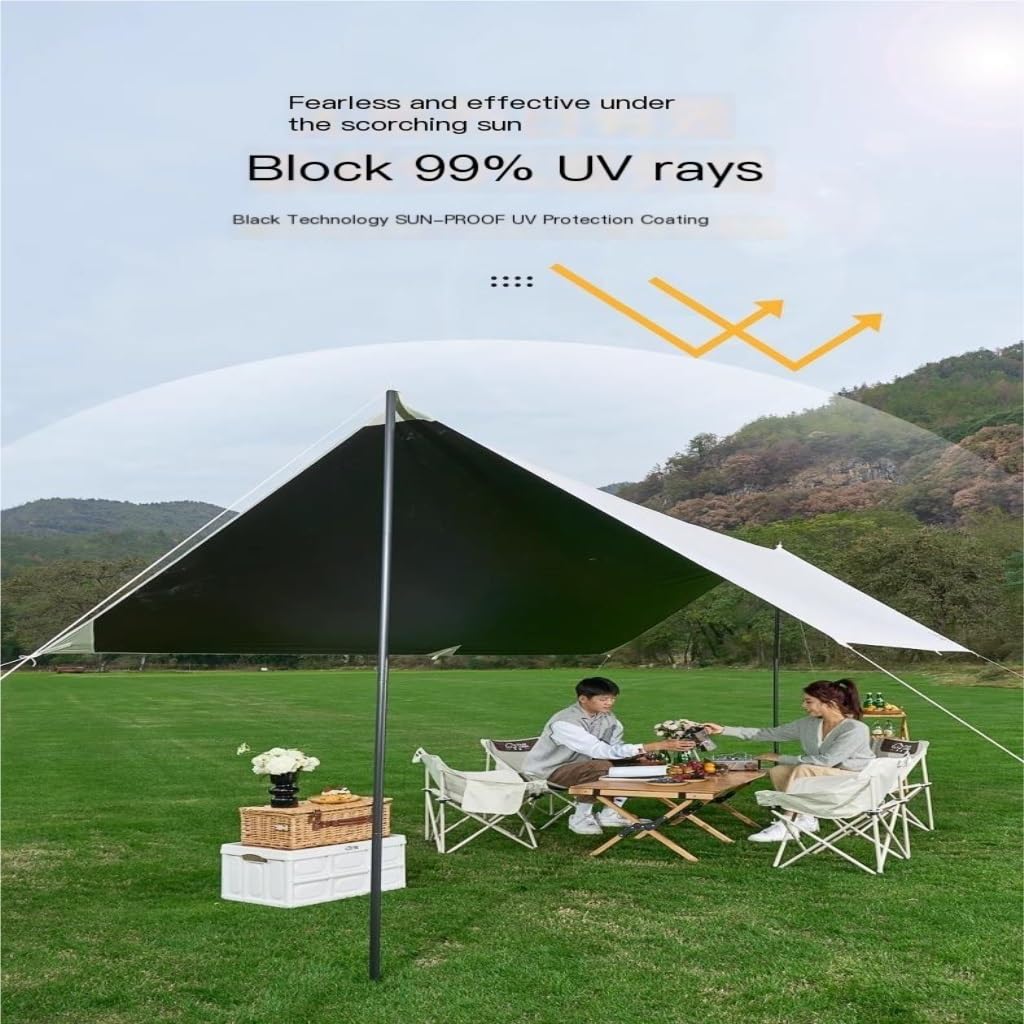XCLLAM Window Canopy Outdoor Canopy Tent Rain-Proof Camping Equipment Shed Camping Portable Sun-Proof and Rain-Proof Canopy Awning Canopy(C) : Patio, Lawn & Garden