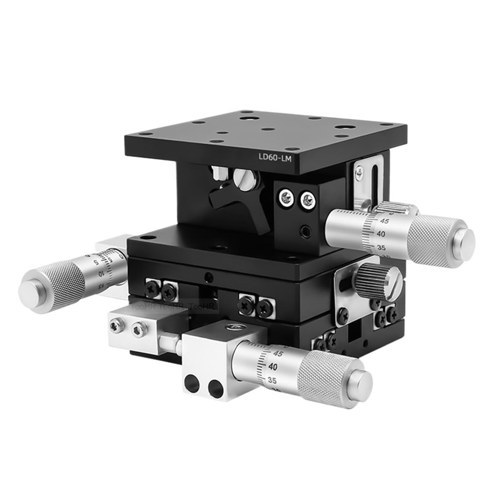 IGNVXMGKP XYZ Manual Displacement Platform Linear Stage Sliding Table LGD40-L, LGD60-L(LGD40-L)