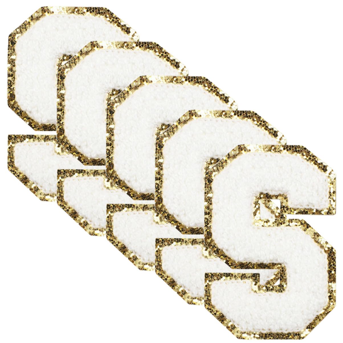 ARTIBETTER 5 Set Toppe Ricamate Per Abbigliamento Da Pz Patches Termoadesivi Per Decorazione E Riparazione Shirt Pantaloni E Accessori 5 Pezzi*5