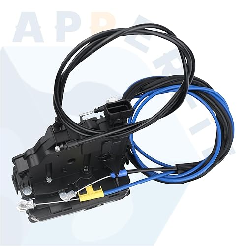 Miniatura 10 de Actuador de bloqueo de puerta con cables para puerta delantera izquierda lado del conductor 68232439AG compatible con RAM ProMaster Cargo Van 1500