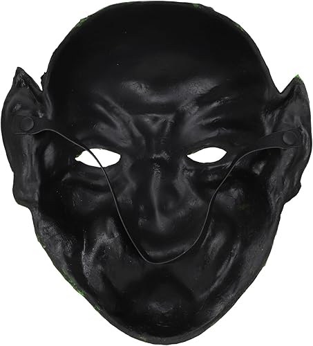 Miniatura 5 de Máscara de bruja de monstruo verde, disfraz de alienígena de terror, para mujeres y hombres, fiesta de Halloween, cosplay de miedo, máscara de diablo