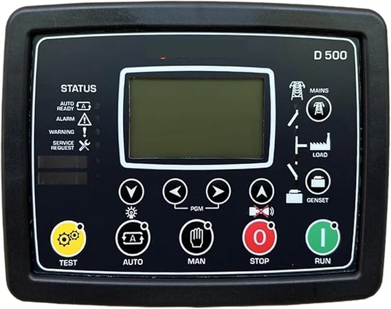 Genuine D500 MK3 Generator Automatic Mains Failure Control Panel Genset Controller Module