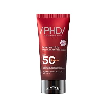 /PHD/Niacinamide Dry Touch Matte Sunscreen SPF50 PA++++ 40 ml