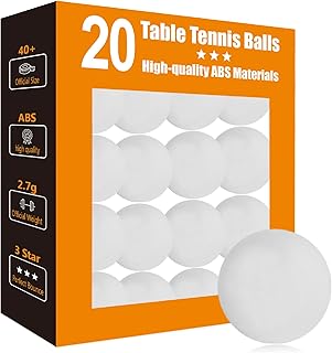 3 Star Ping Pong Balls - High Performance ABS Table Tennis for Training,Game