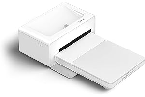 iHome Color Photo Printer Dock, Full-Size 4x6-Inch Printouts - The Perfect Companion for Your Smartphone!