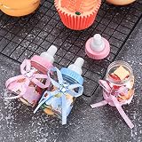 12 sztuk butelka na słodycze, chrzest i baby shower, pudełko prezentowe wielokrotnego użytku, dekoracja na imprezę