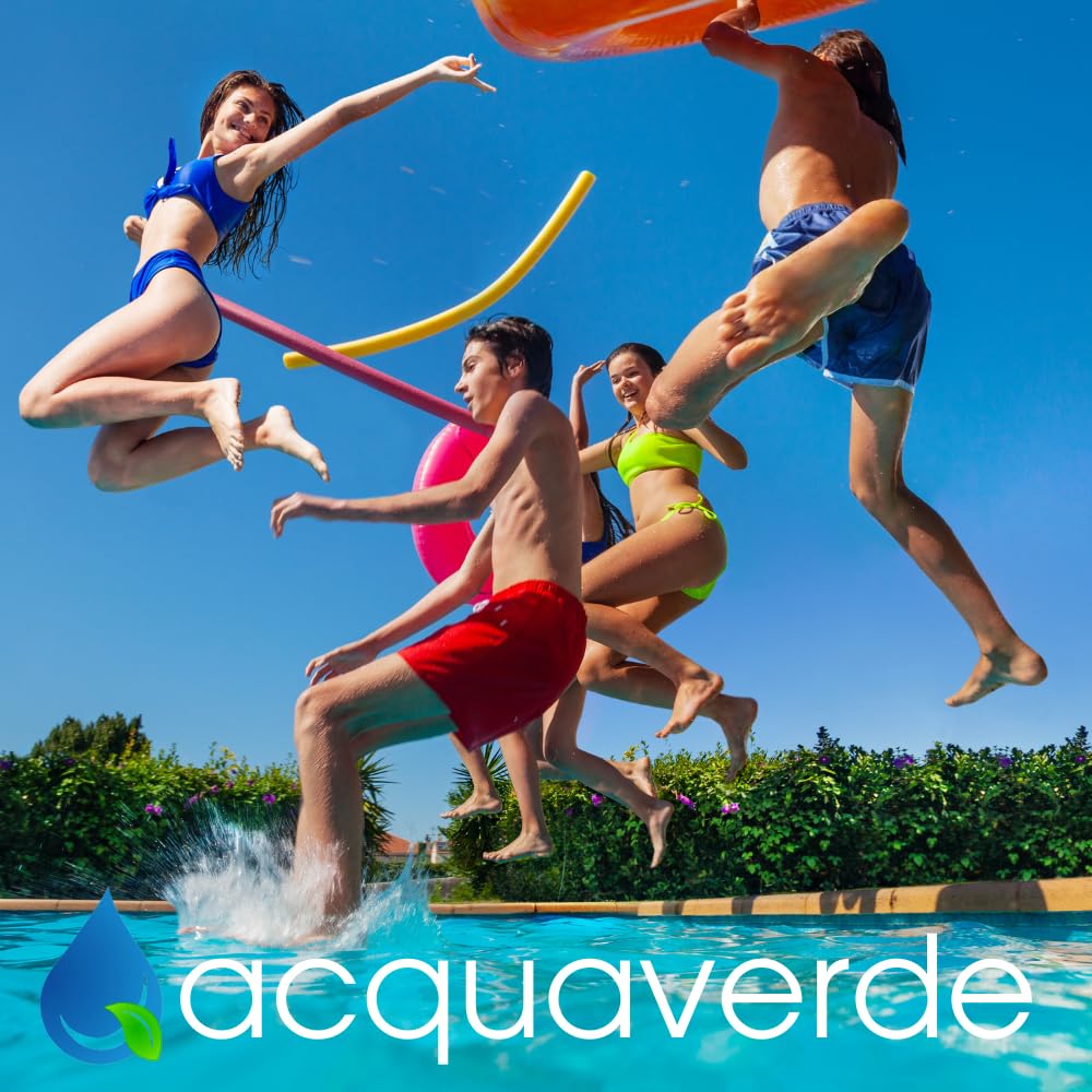 acquaverde | Ph Meno liquido CONCENTRATO X3, Regolatore e Abbattitore di pH TRIPLA POTENZA per Manutenzione Acqua di Piscina, Ideale anche per Dosatori Automatici - Tanica da 25 kg