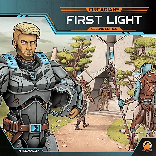 Juego de Mesa Estratégico Circadians: First Light de Renegade Game Studios | Gestión de Dados de Ciencia Ficción para 1-4 Jugadores, Duración de 60-90 Minutos, Modo Solitario, Arte y Iconos Actualizados miniatura 5