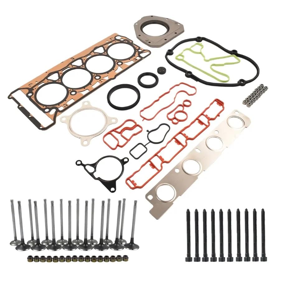 Guarnizione Coperchio Valvola Bilanciere Per A4 Q3 Q5 Tt 2.0 2008-2019+ Cbfa Guarnizione Testa Valvole Bulloni Set 06d109601m