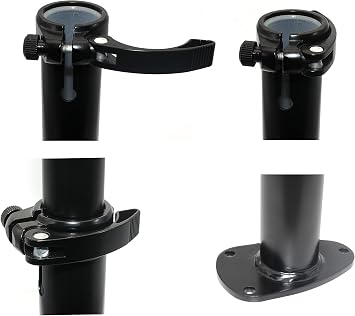 Metal Hoof Stand with Adjustable Height Hoof Jack Farrier Stand Horse Hoof Stand,Black