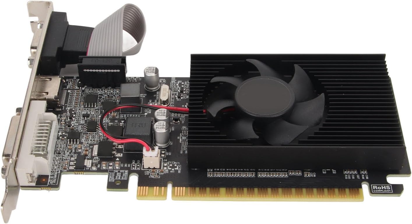 Rtx 3060 VBESTLIFE GT610 2GB Graphics Card, DDR3 64 Bit GPU, PCIE