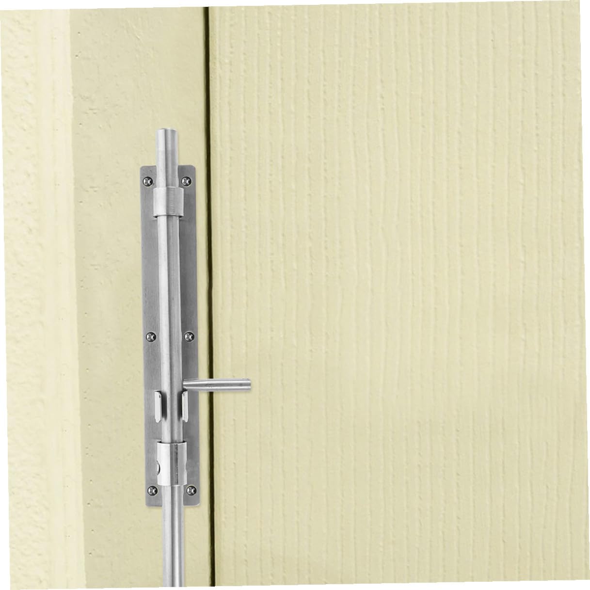 2 pièces Serrure de Porte Acier Inoxydable Loquet de Sécurité Robuste pour Portes Intérieures Verrou Coulissant Durable pour Maison et Mobilier