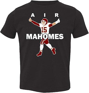 Kansas AIR Mahomes Football Toddler T-Shirt