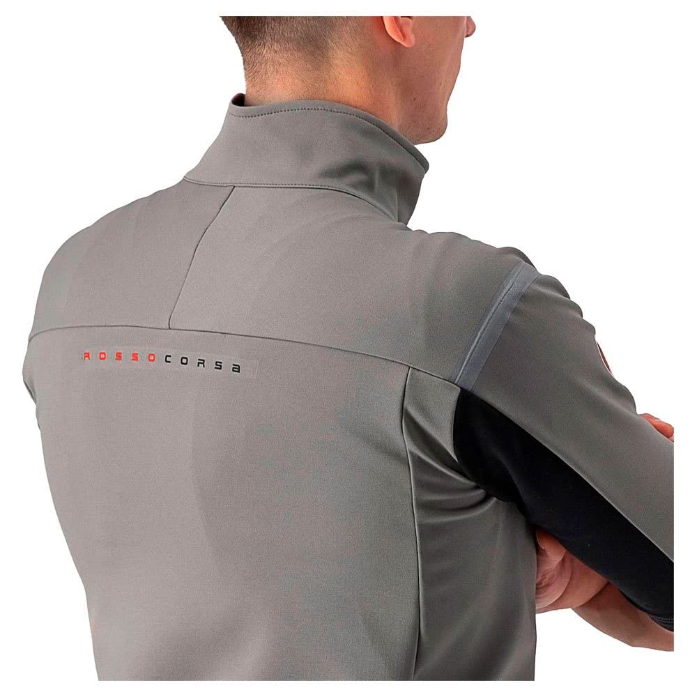 CASTELLI 4522512-064 GABBA RoS 2 Jacket Men's NICKEL GRAY/TRAVERTINE Size XL