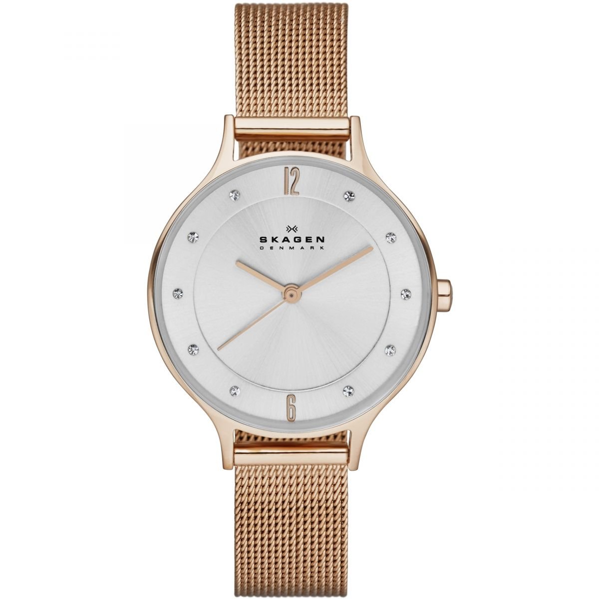 Skagen Stainless Steel Anita Analog Silver Dial Women Watch-Skw2151, Gold Band (B00FWXB04U) Amazon Price History, Amazon Price Tracker