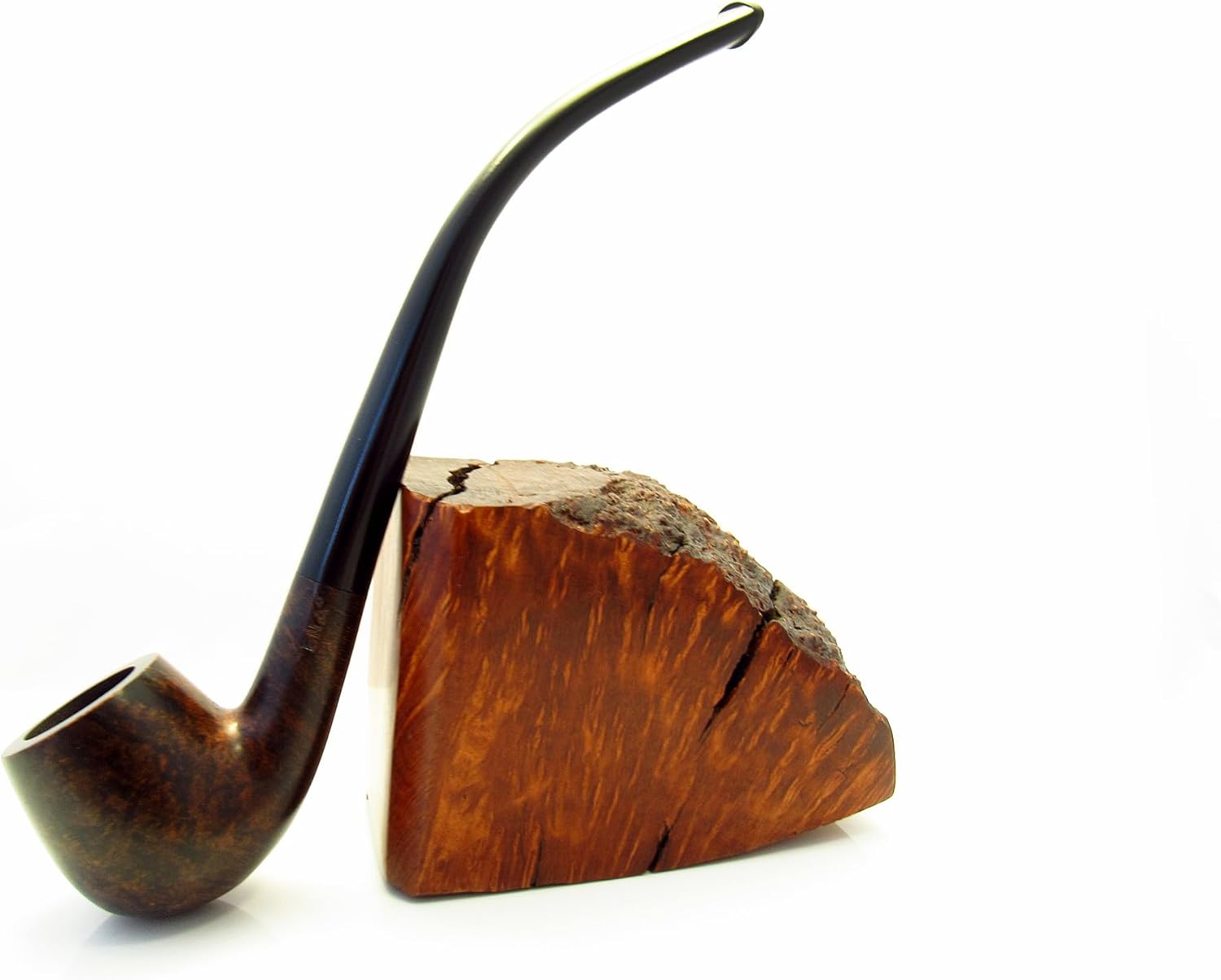 Briar Wood mini Churchwarden Handcrafted Tobacco Pipe "Lord" Style