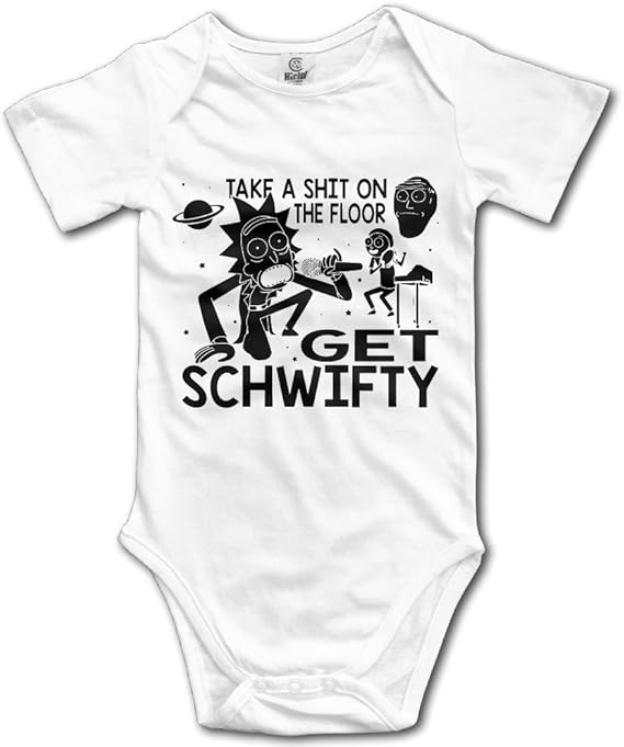 Rick and morty baby onesie Clearance