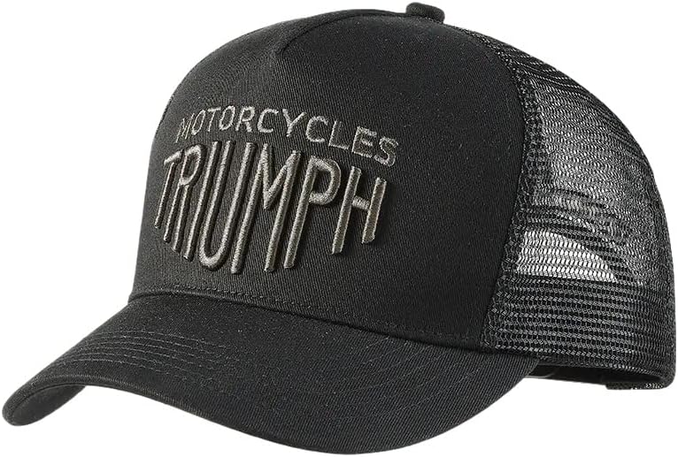 TRIUMPH Gorra Ellis Trucker Negro, Negro -