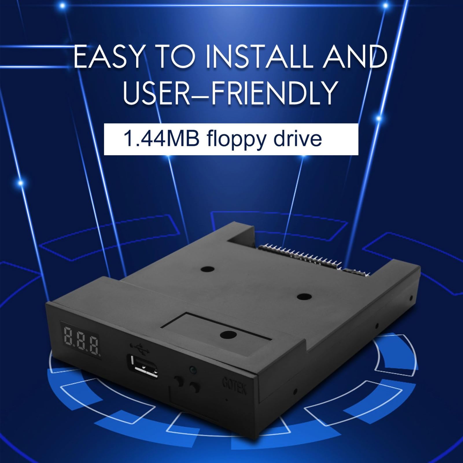 Emulador de unidad de disquete USB SFR1M44-U100 1,44 MB 3,5" Floppy unidad de disquete emulador USB SSD Floppy emulador de teclado musical