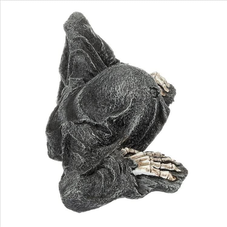 Vista 5 de Design Toscano QM21463 La enredadera de la tumba Estatua de jardín Zombie Decoración de Halloween, talla única, multicolor