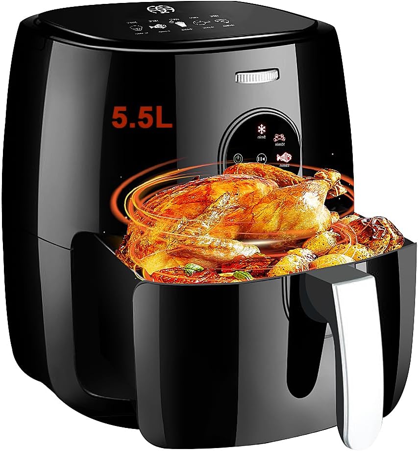 NutriBullet Crisplite Vision NBA0811DG, Luftfritteuse Mit 8 L Kapazität