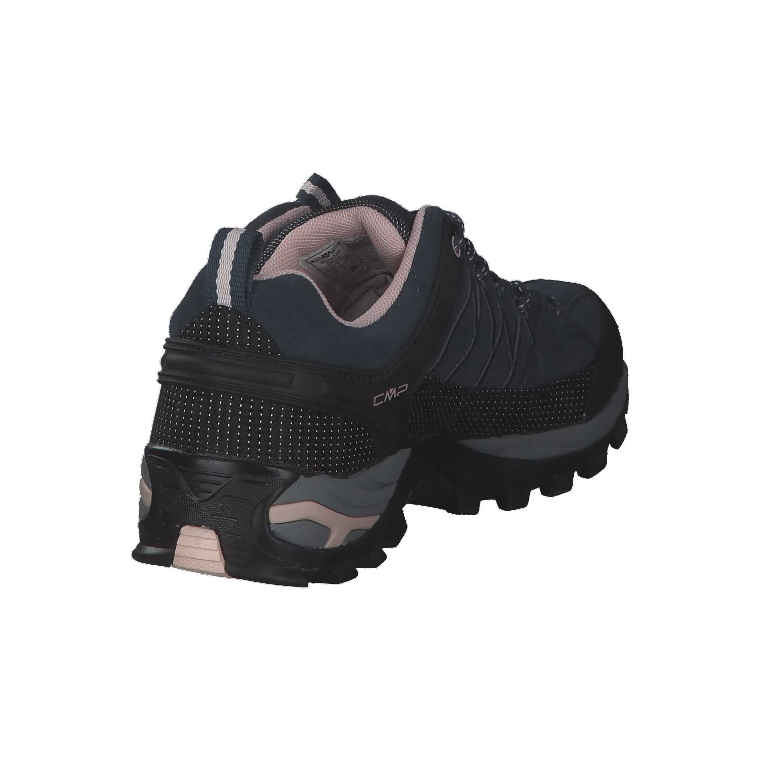 CMP Damen Rigel Low Trekking Shoes, Asphalt-Antracite-Rose, Gr. 39