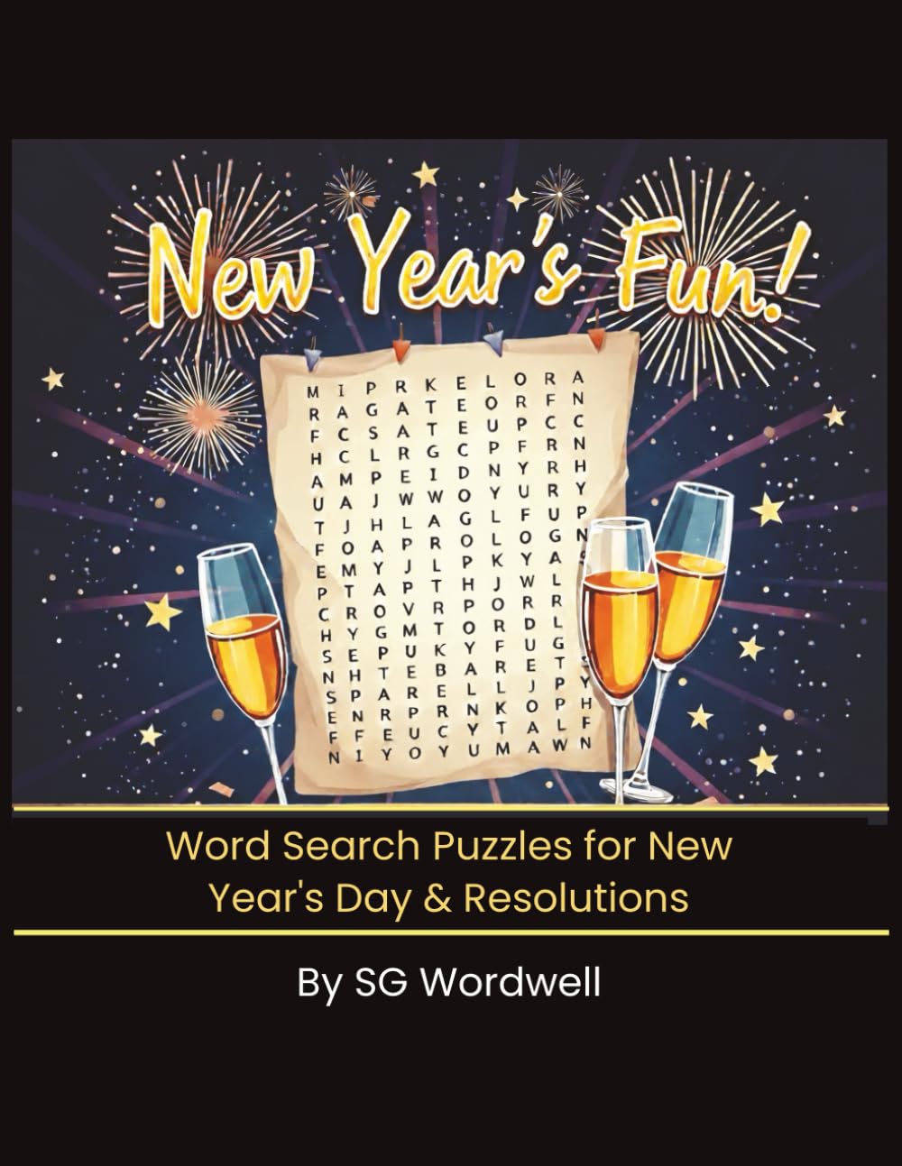 New Year's Fun: Word Search Puzzles for New Year's Day & Resolutions