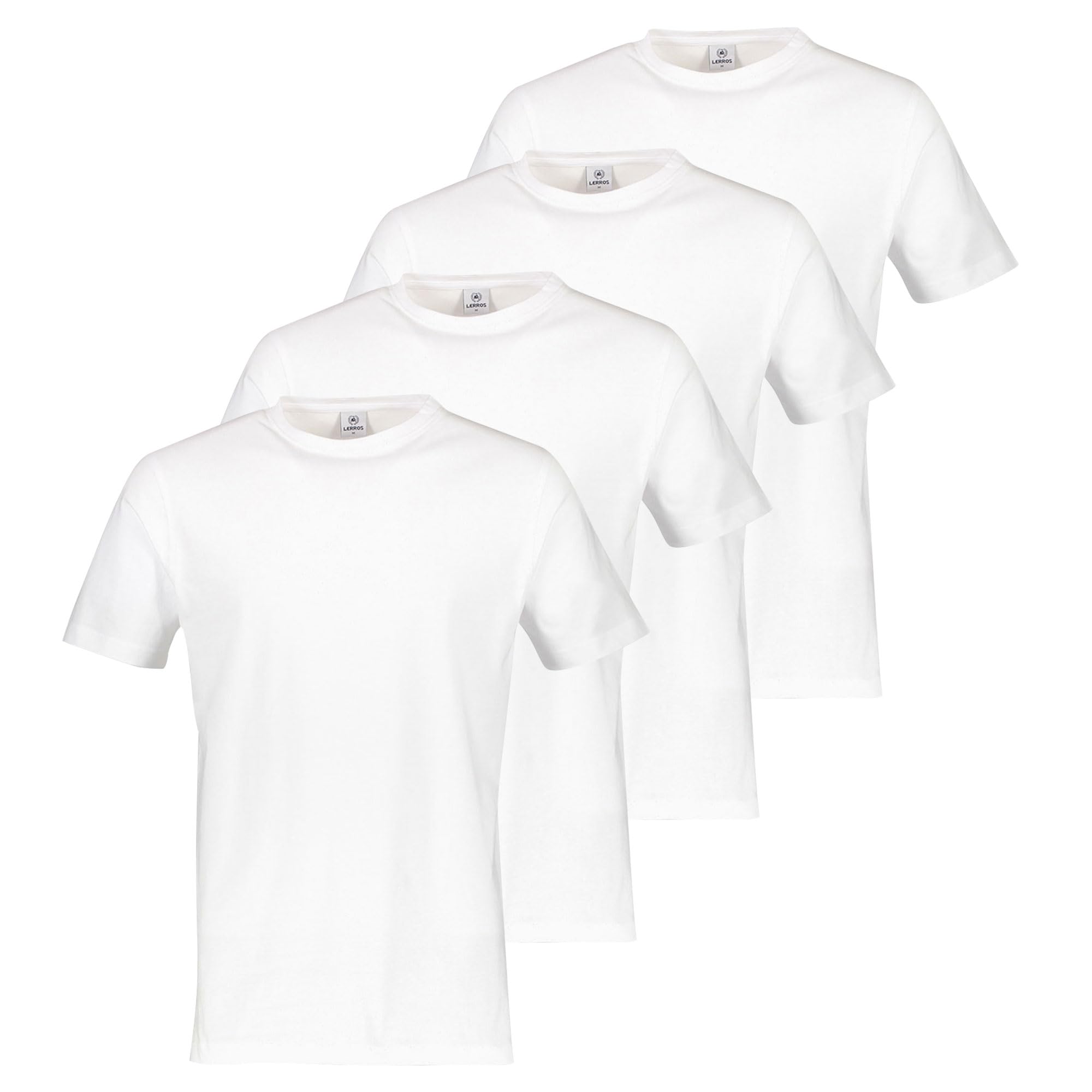 LERROS Herren T-Shirts mit Rundhalsausschnitt