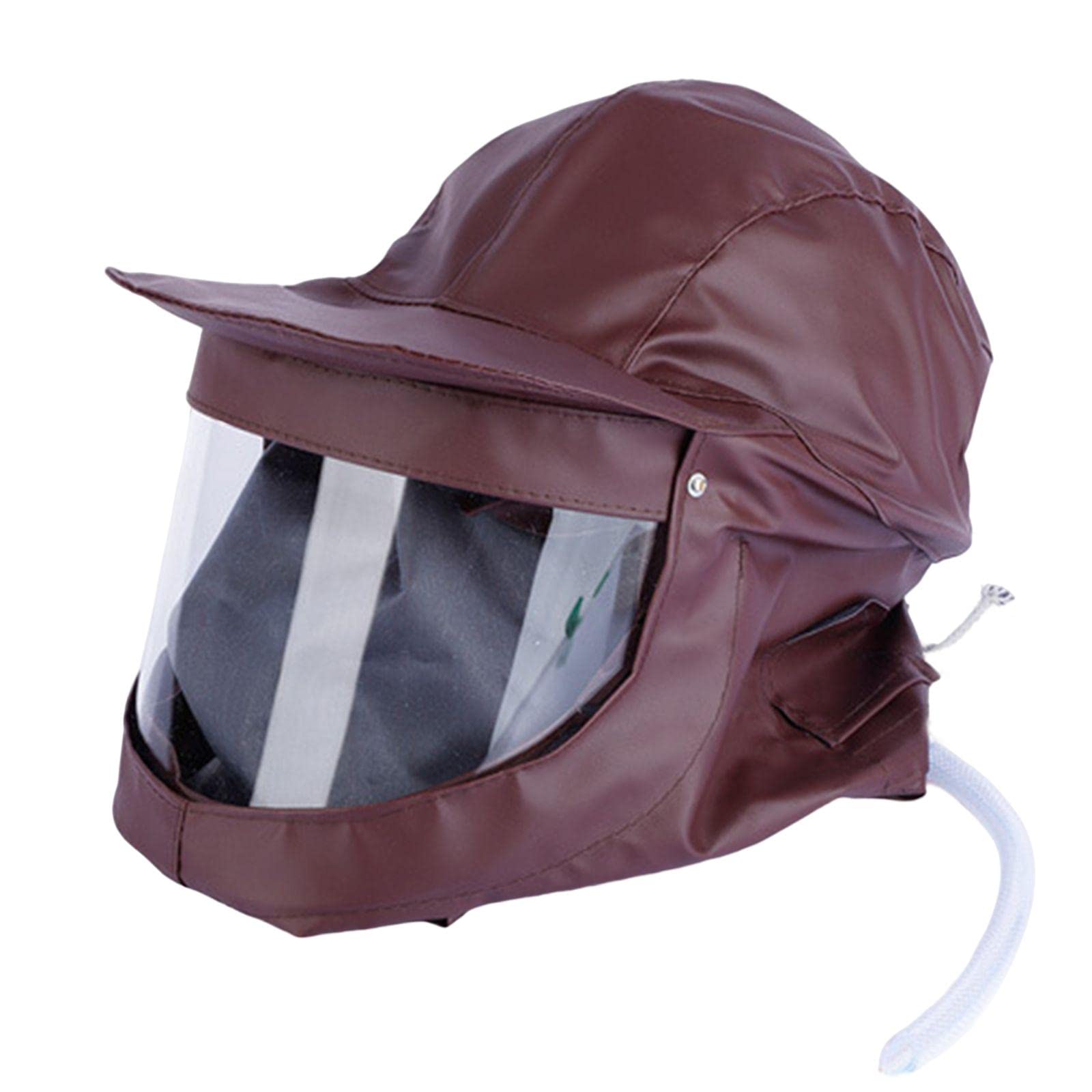 Maschera protettiva per sabbiatura multifunzione per lavori abrasivi