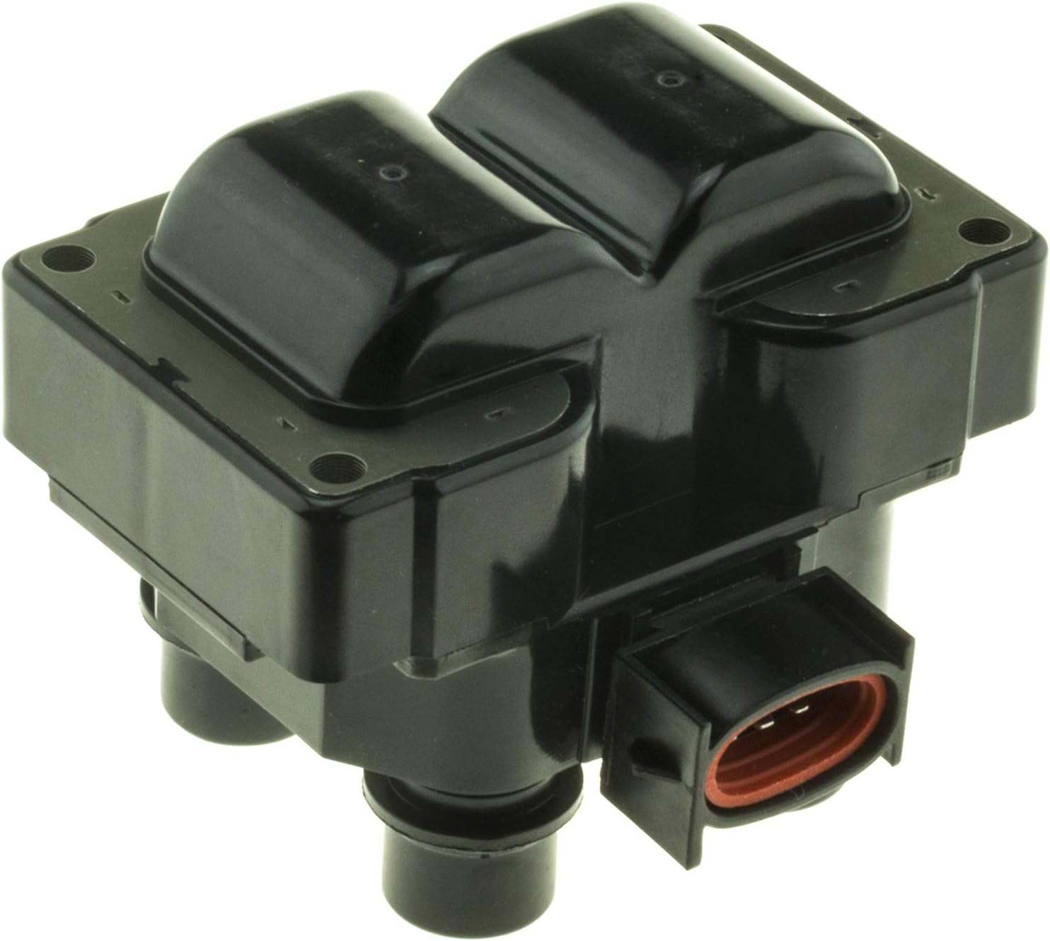 MotoRad 2IC106 Ignition Coil | Fits select Ford Crown Victoria, Escort, Explorer, Mustang, Ranger; Lincoln Continental, Town Car; Mazda 626; Mercury Cougar, Mountaineer.