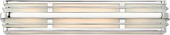 Hinkley Winton Contemporary Modern 26.25" Bathroom Vanity Fixture, Chrome