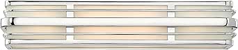 Hinkley Winton Contemporary Modern 26.25" Bathroom Vanity Fixture, Chrome