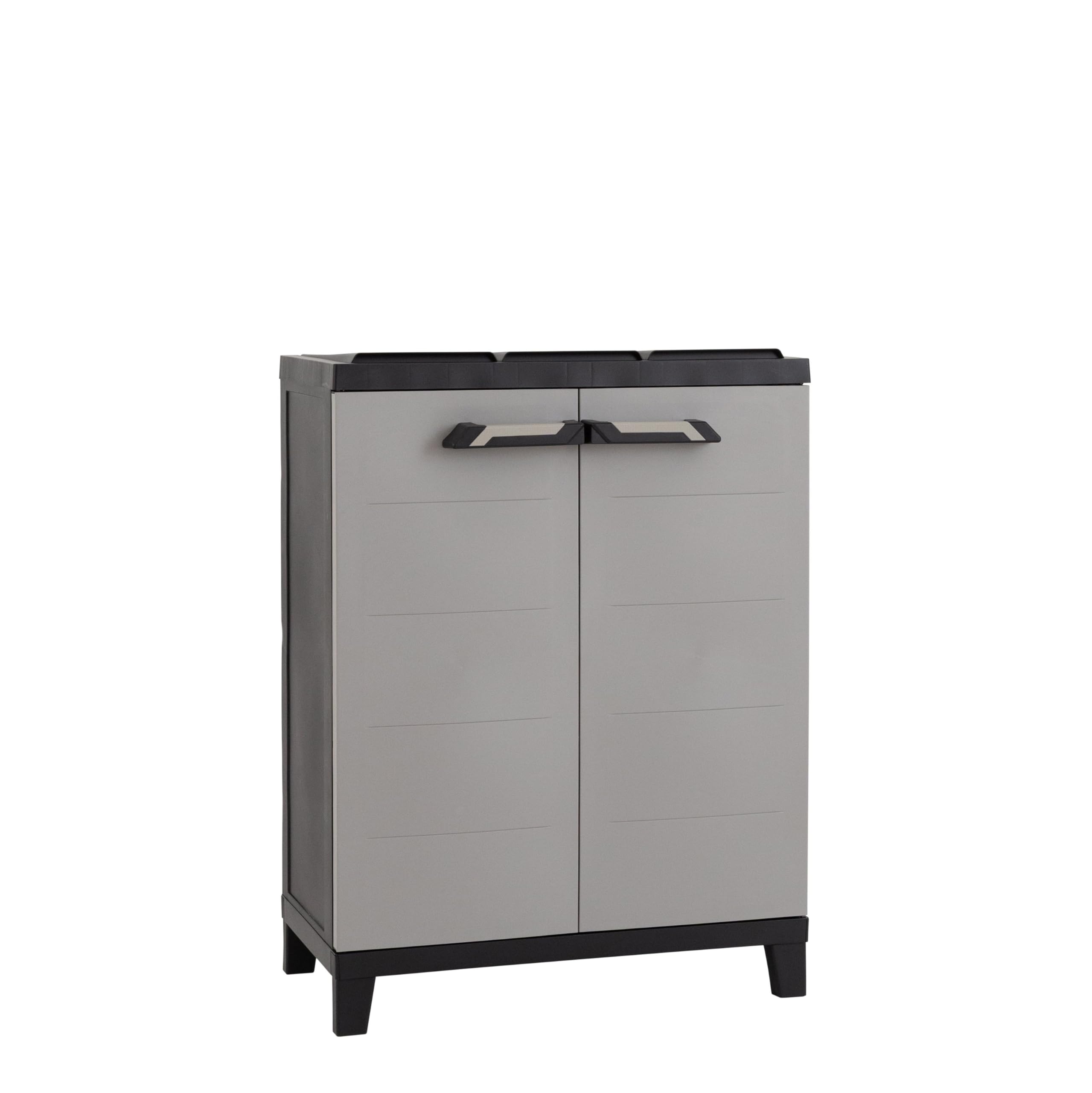 Toomax Pattumiera raccolta differenziata Prime antracite/grigio tortora 159Lt (3 spazi da 53 Lt)