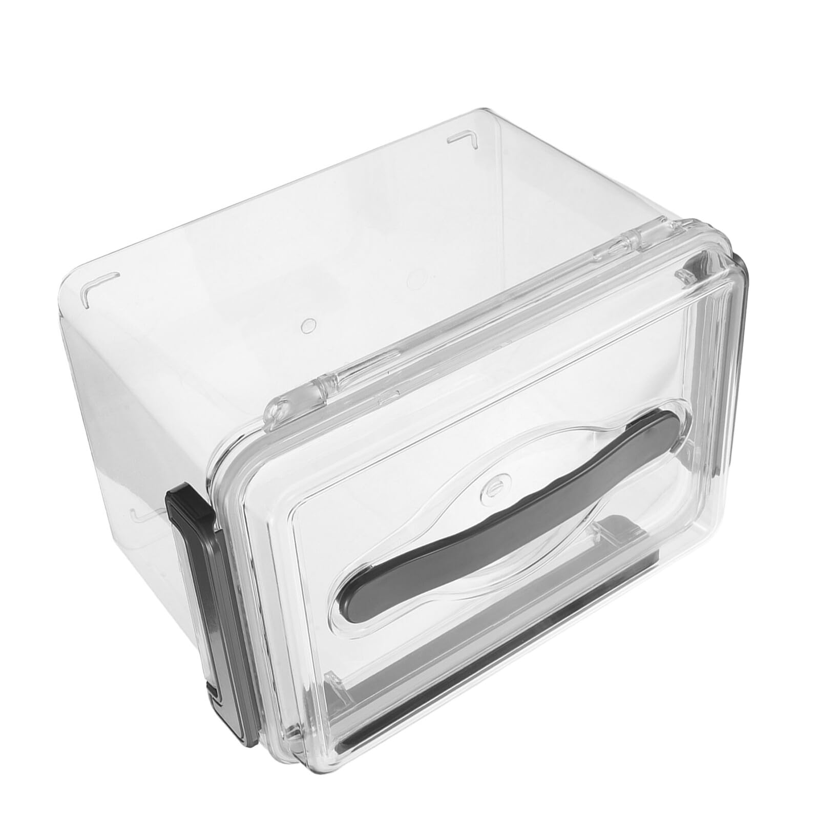 Objektiv Aufbewahrungsbox aus Acryl, Transparent, Kompakt