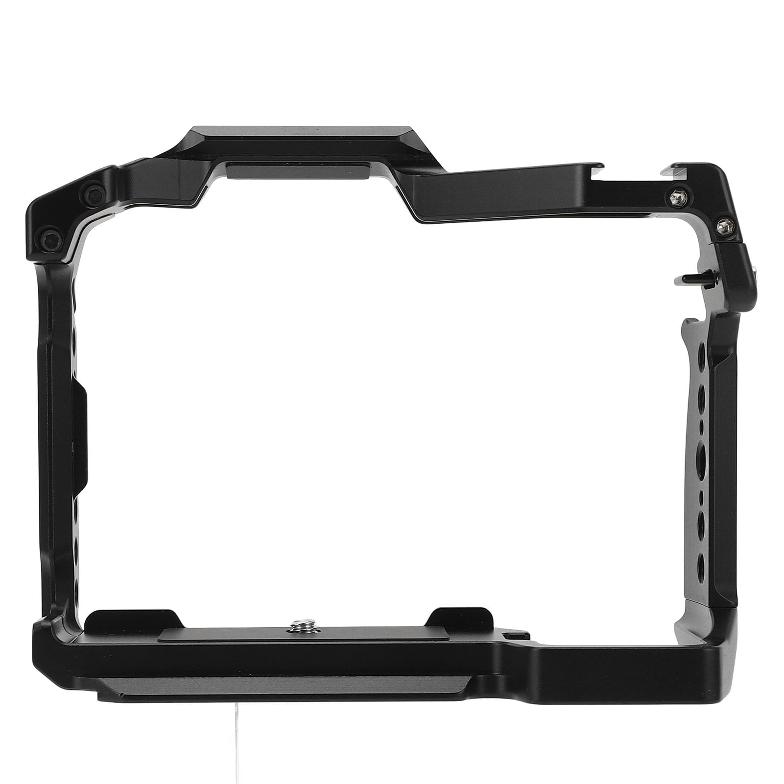 Jaula de Cámara S5 II, Estabilizador de Plataforma de Cámara para Hacer Videos de Aleación de Aluminio con Orificio de Tornillo de 1/4 3/8 Pulgadas, Interfaz de Zapata Fría, para