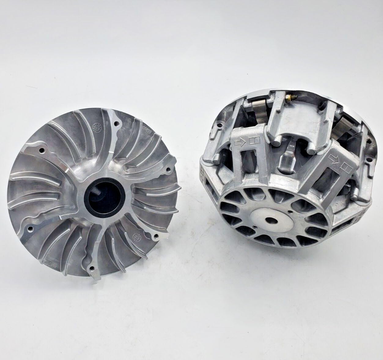 Primary Drive Clutch & Secondary Drive Clutch Assy with Belt Fit Bombardier Can Am Outlander Renegade Maverick Commander 400 450 650 ATV Quad
