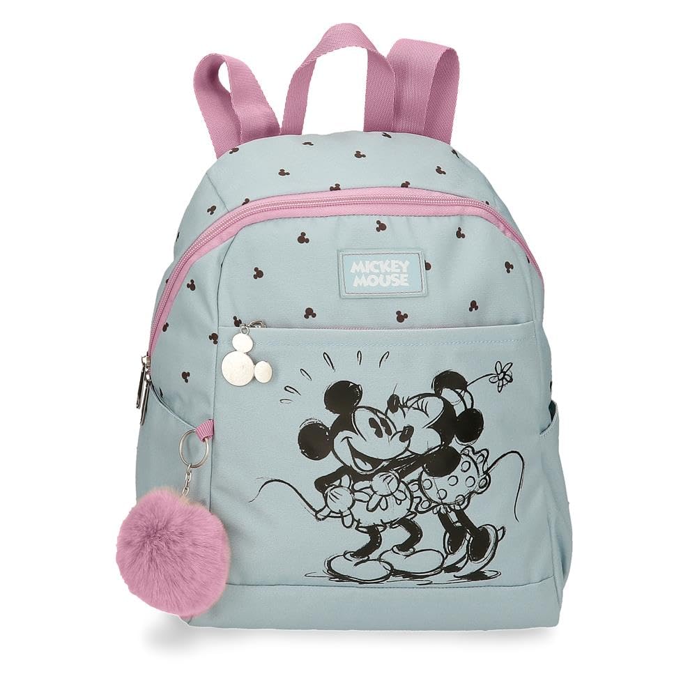 Joumma Disney Kisses M&M Backpack Casual Blue 25.5 x 35 x 14 cm Polyester 12.5L Blue Casual Backpack