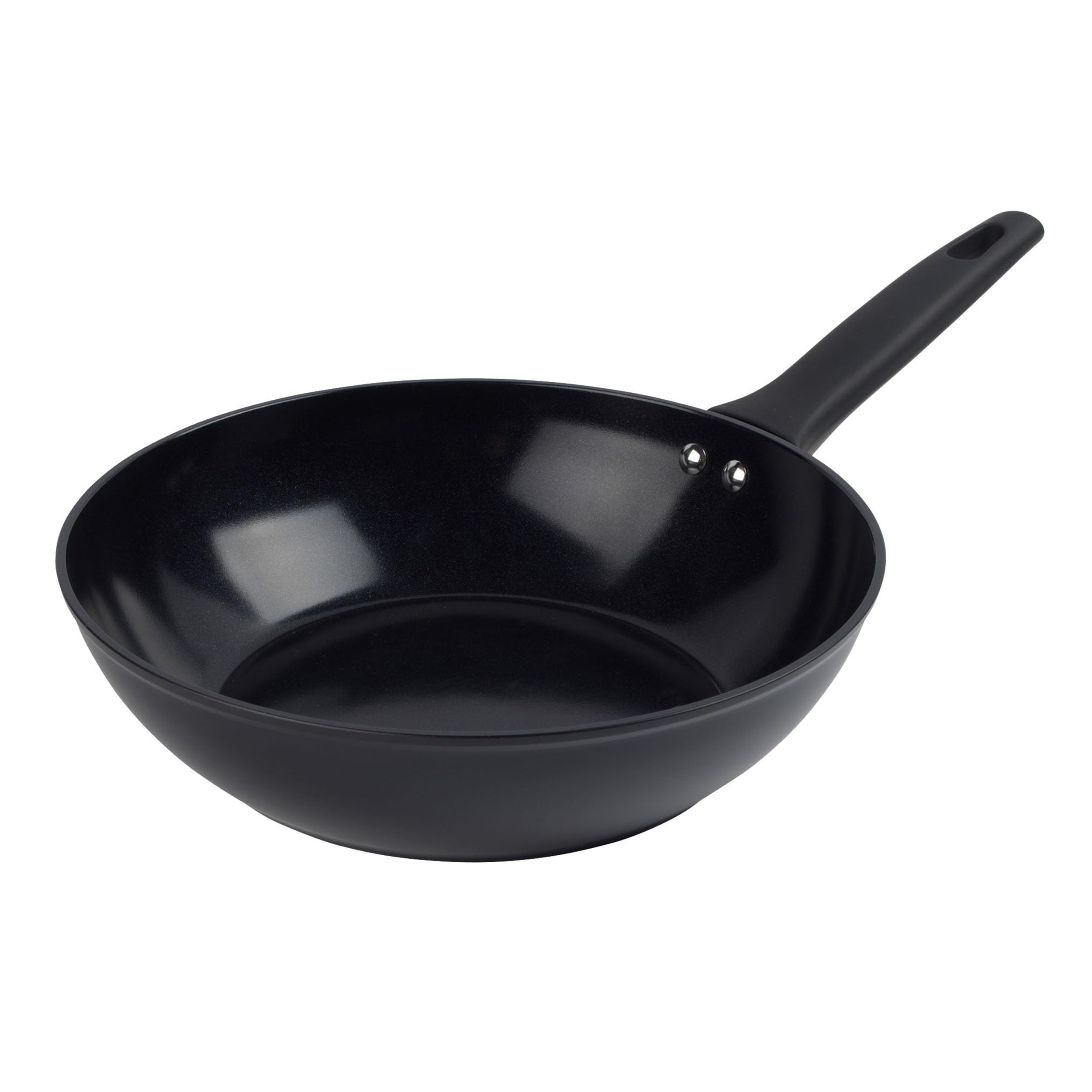 Russell Hobbs RH03261EU7 Verde Thermocollar 28 cm Stir Fry Pan, Healthy Ceramic Non-Stick Coating, PFAS-Free
