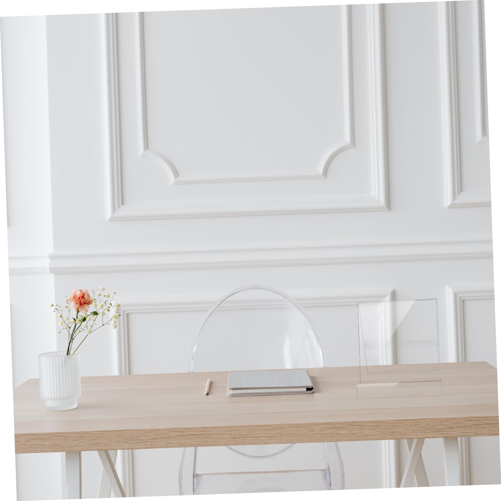 Levemolo Acrylic Scarf Display Stand Women's Scarf Organizer Hairband Holder Fashion Accessory Organizer