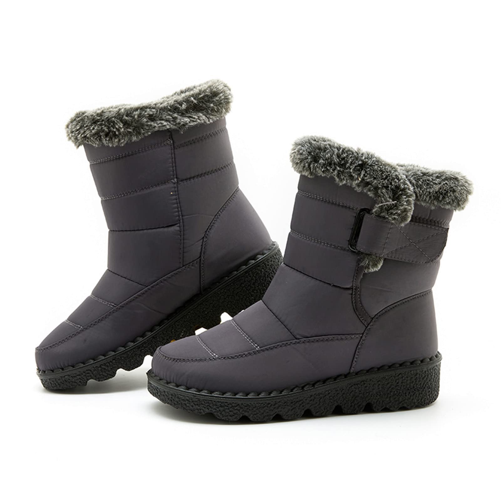Generisch Ski Schuhe Herren Gefüttert Skistiefel Winterboots Rutschfest Snow Boots Men Winterstiefel Breite Füße Warm Skischuhe Dicke Thermo Schneeboots Schneestiefel Snowboots Arbeitsstiefel