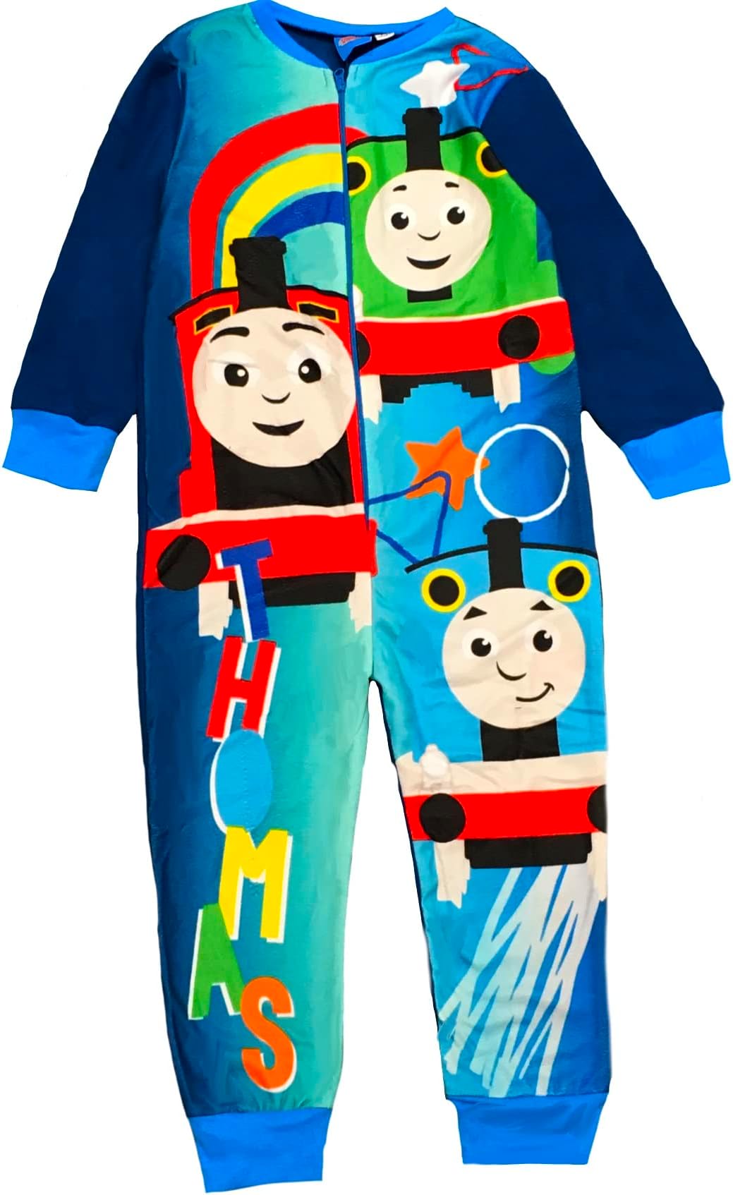 Boys Thomas The Tank Engine Onesie, Size 1-5 Years