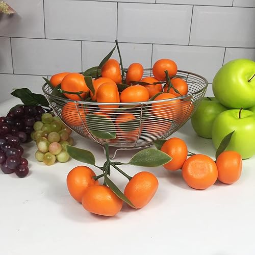 Miniatura 8 de 12 frutas artificiales de simulación de frutas artificiales para el hogar, cocina, fiesta, fotografía, decoración de boda (12 manzanas rojas oscuras)