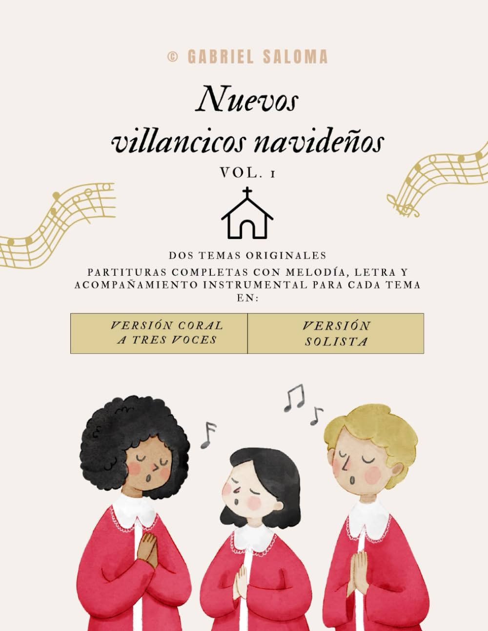 Partitions de chants de Noël Vol.1 pour chorales de fêtes et concerts en famille chaleureux