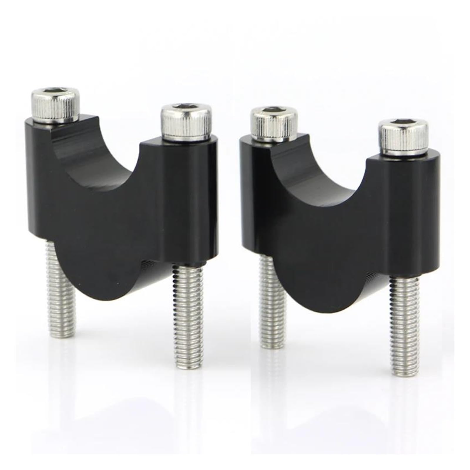 Elevadores de manillar de 25,4 mm para evitar fatiga en ruta con Harley FXDB 6