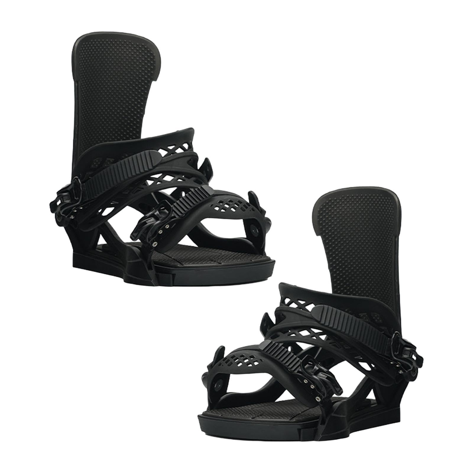 Fijaciones para Snowboard Adulto con Envolvente 3D Y Base Sólida Fácil de Poner Y Quitar Accesorio para Botas Adecuadas para Hombres Y Mujeres