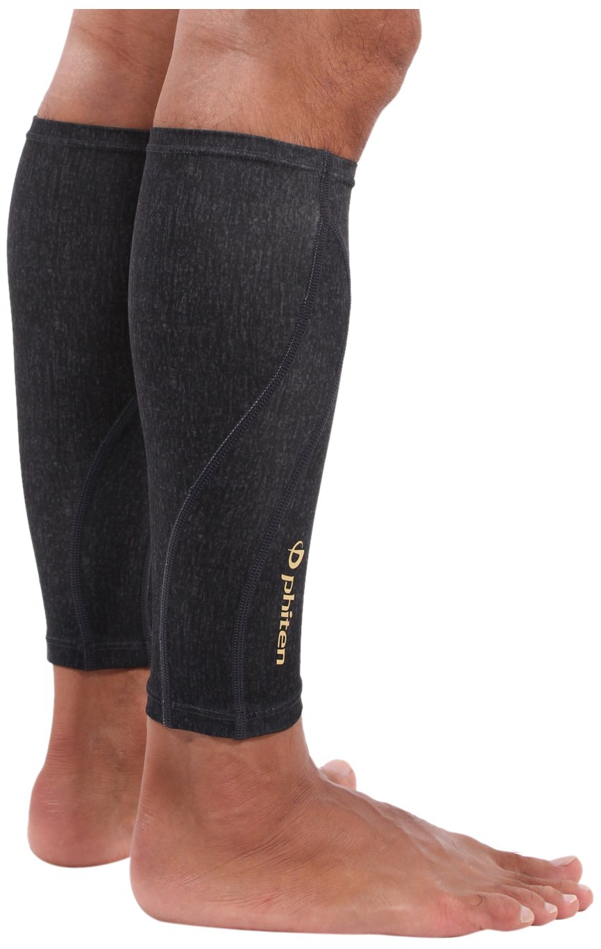 Phiten Compression Calf Sleeves (Pair)