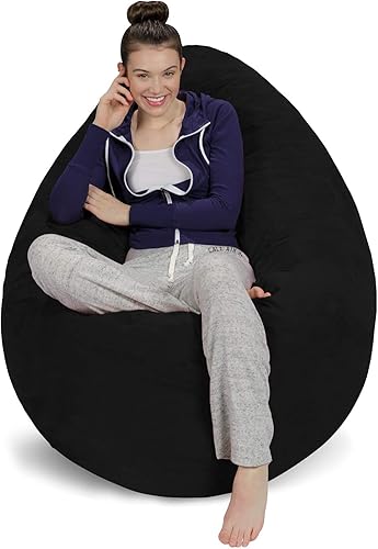 Miniatura 297 de Sofa Sack - Sillón puff de 5 pies, color carbón, solo funda Carbón - Solo funda,Lima - Solo funda,Mandarina - Solo funda,Aqua Marine - Solo