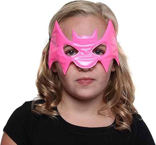 Máscara de murciélago, rosa intenso, Rosa intenso (1 paquete)