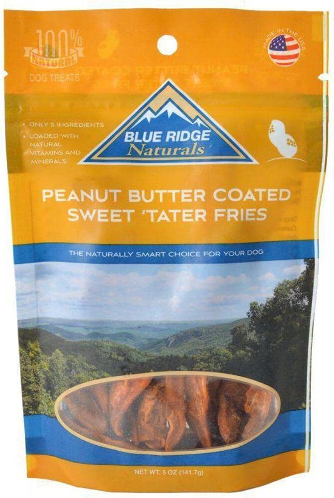 Blue Ridge Naturals Peanut Butter Coated Sweet Potato Fries, 5 oz.