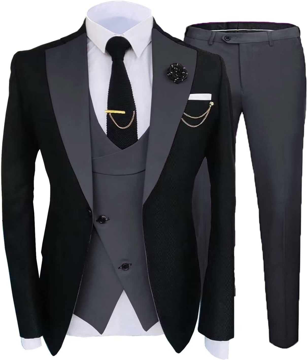 Slim Fit Traje Formal para Hombre de Piezas para Costa Rica Ubuy